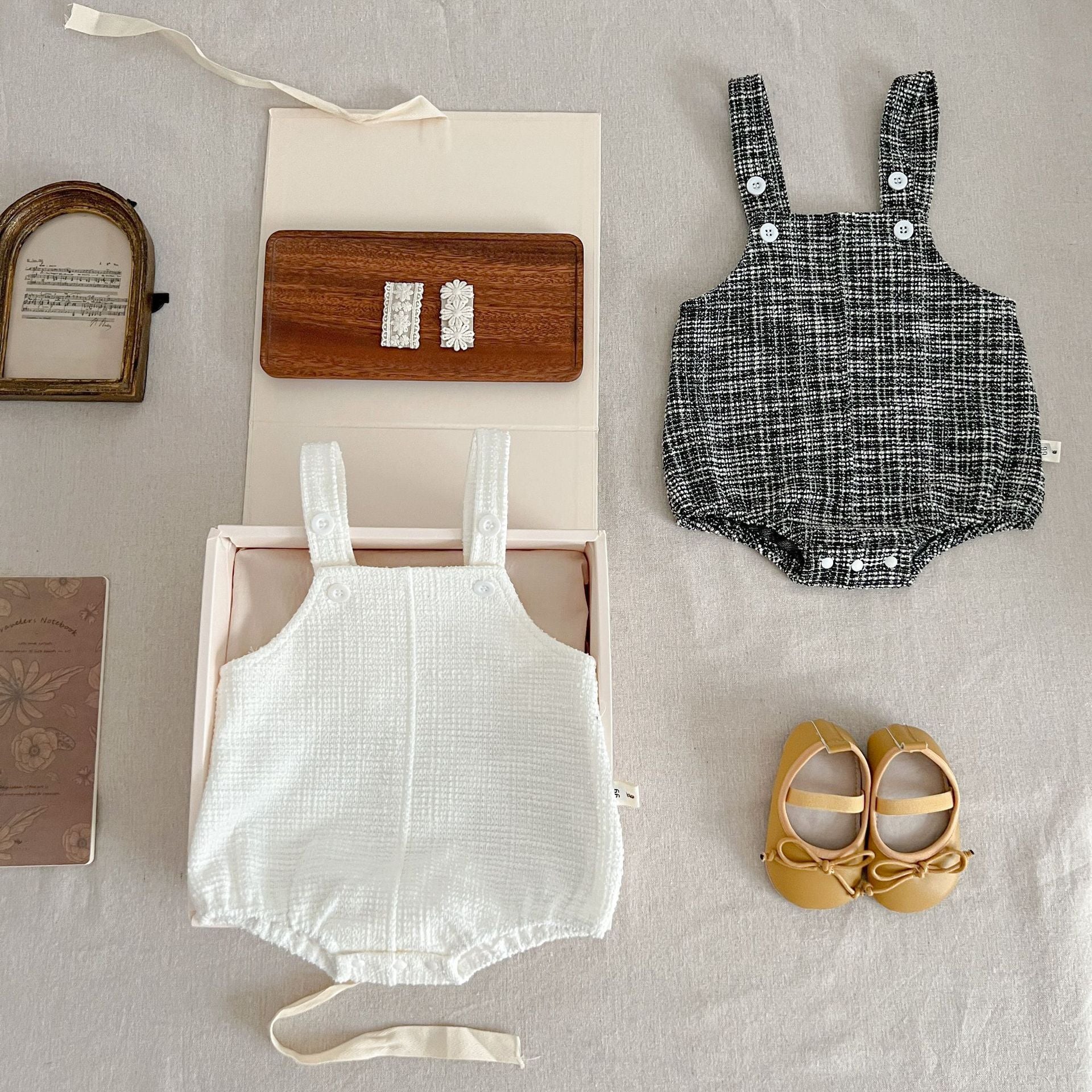 【BABY】ジャガードサロペット CawaKomostore