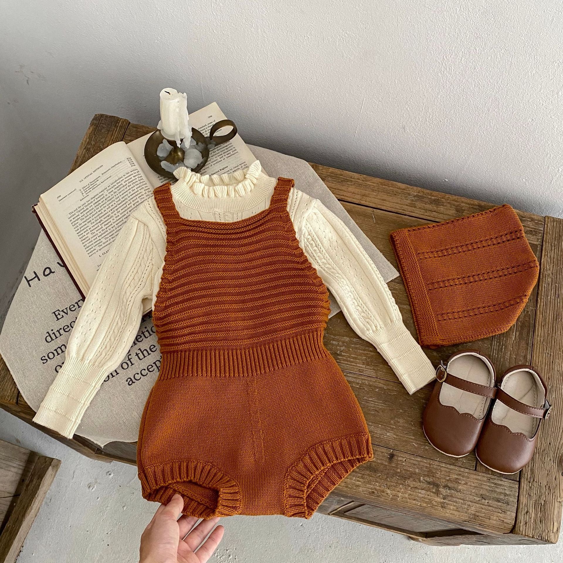 【BABY】ボリューム フリル襟 トップス CawaKomostore