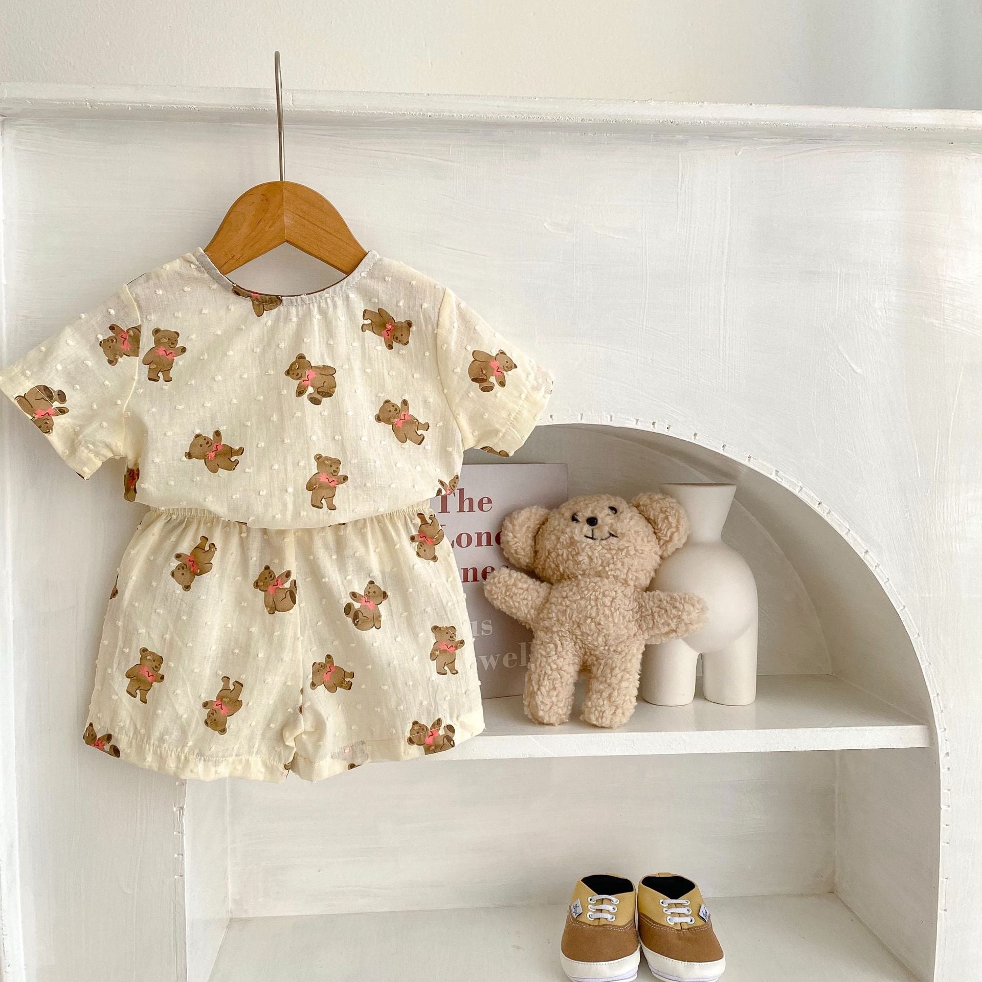【BABY】 テディベアセットアップ CawaKomostore