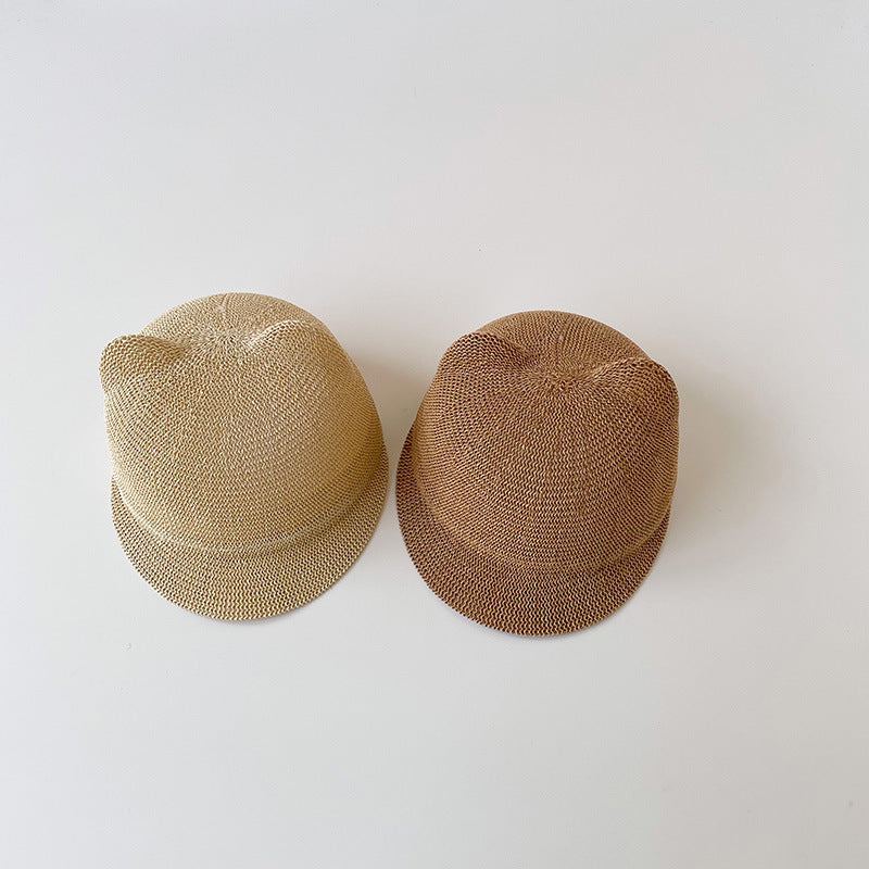 【帽子】熊耳の麦わら帽子 CawaKomostore