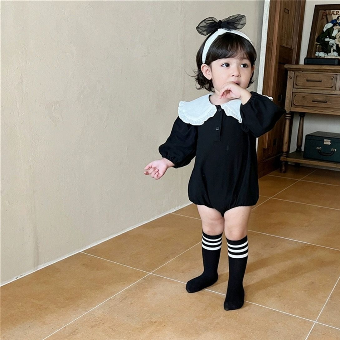 【BABY】 シックビックカラーロンパース CawaKomostore