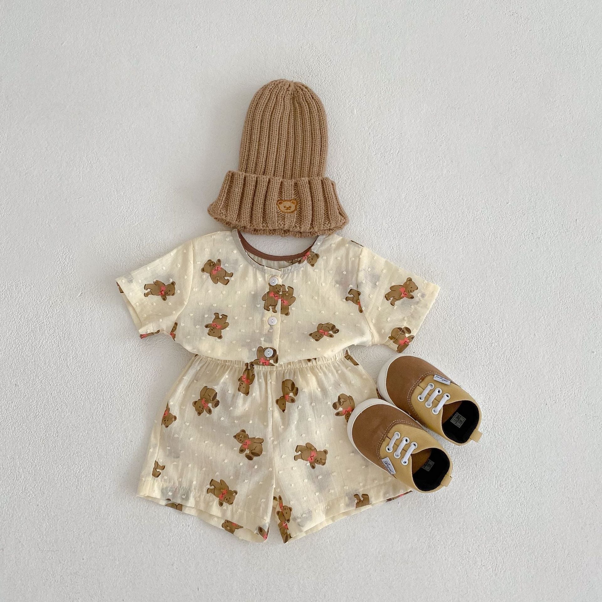 【BABY】 テディベアセットアップ CawaKomostore