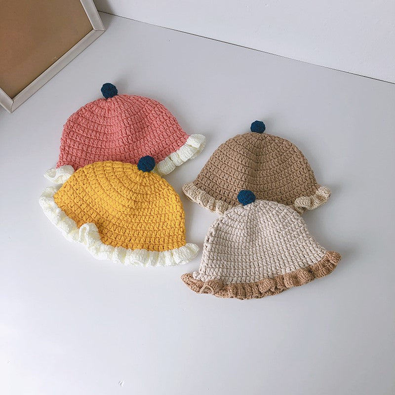 【帽子】どんぐりニット帽 (4color) CawaKomostore