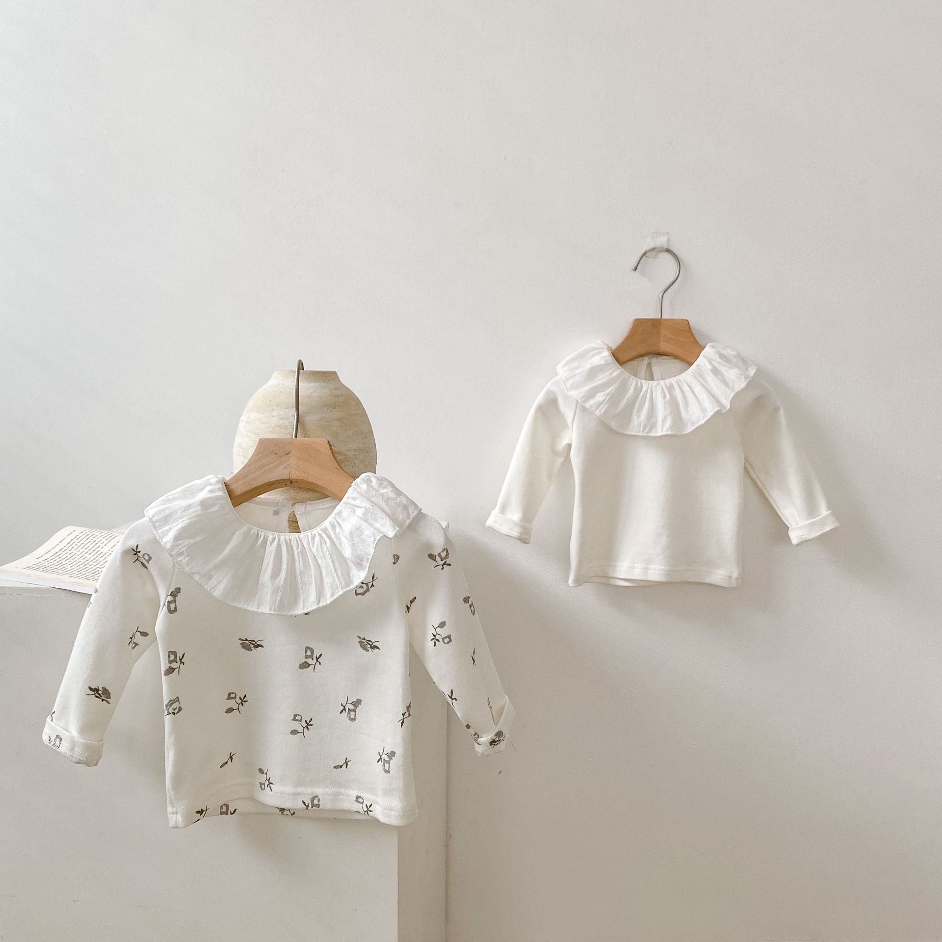 【BABY】フリル 2style ロングティ Plain / Flower CawaKomostore