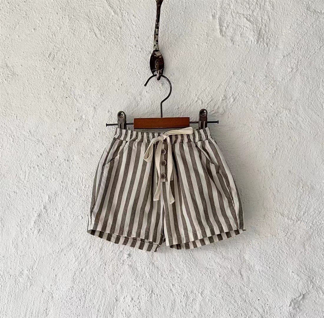 【BABY】ストライプショートパンツ CawaKomostore