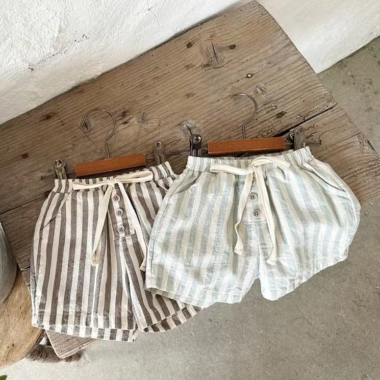 【BABY】ストライプショートパンツ CawaKomostore