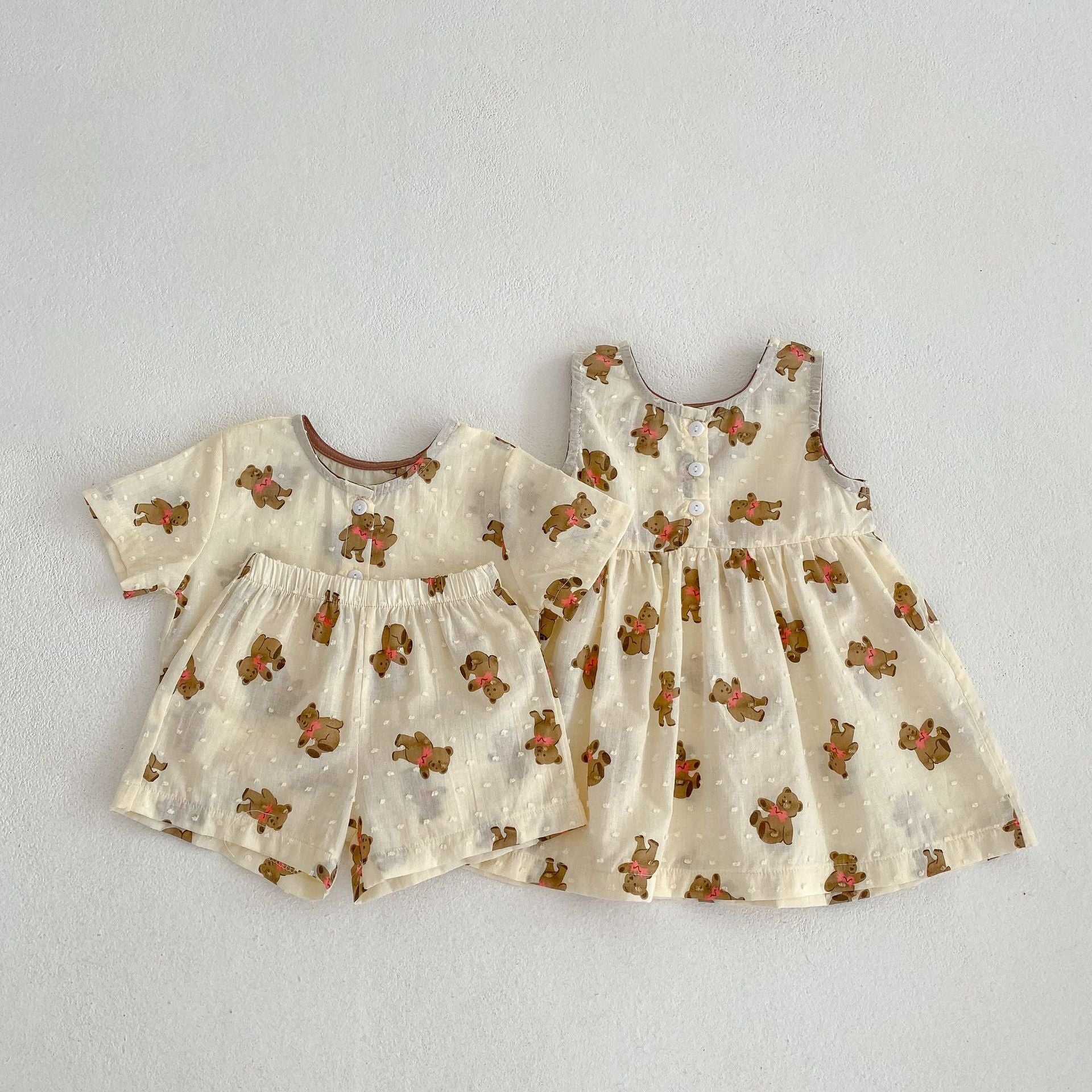 【BABY】 テディベアセットアップ CawaKomostore