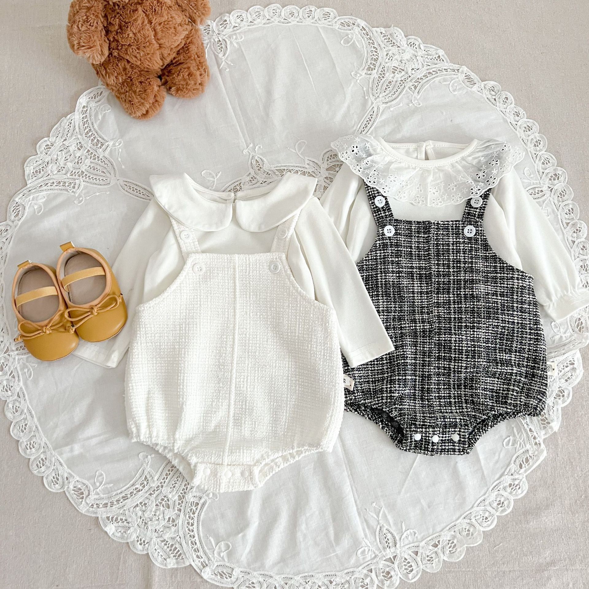 【BABY】ジャガードサロペット CawaKomostore