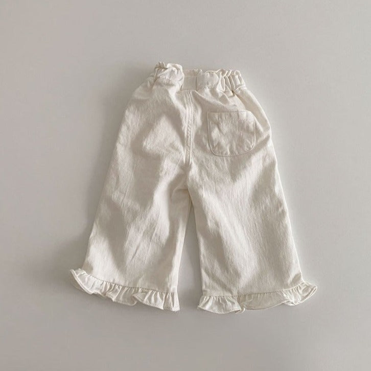 【BABY】ハートフリルボトムス / コットン CawaKomostore