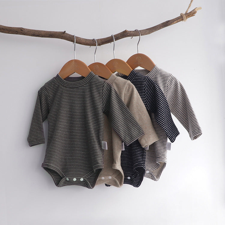 【BABY】シンプル無地・ボーダー　ロンパース / ボトムス/帽子 CawaKomostore