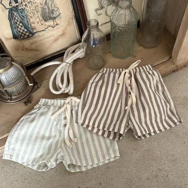 【BABY】ストライプショートパンツ CawaKomostore