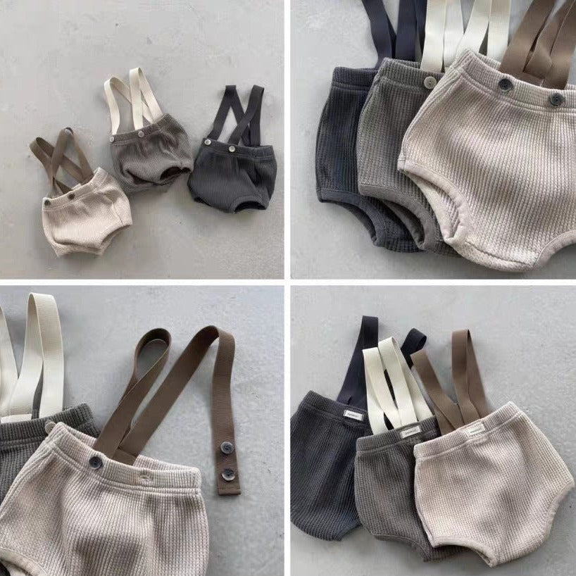 【BABY】サスペンダー付きリブブルマ CawaKomostore