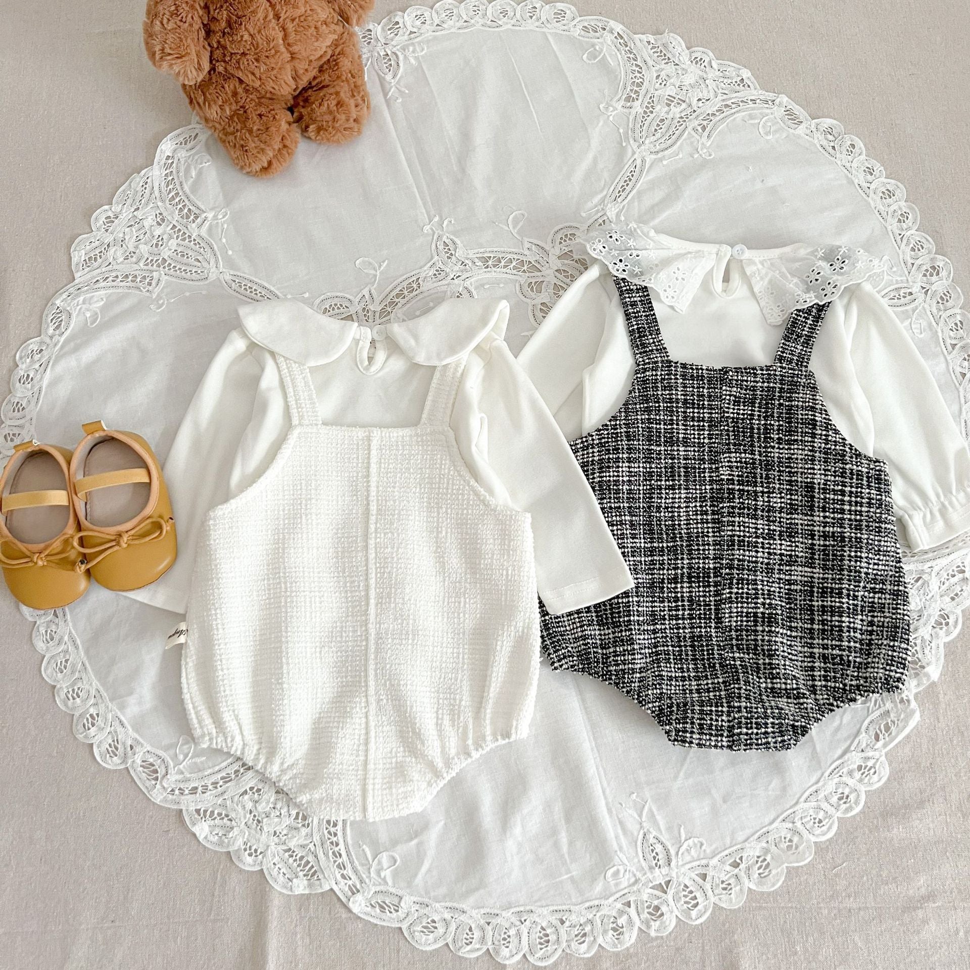 【BABY】ジャガードサロペット CawaKomostore