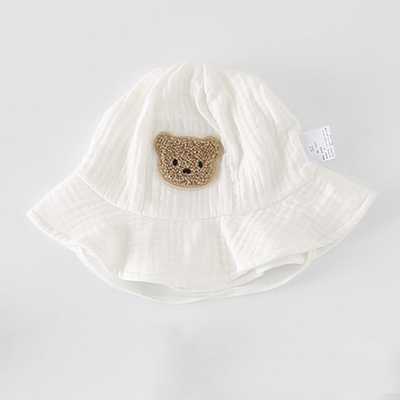 【BABY】モコくまさん前開きロンパース　 CawaKomostore