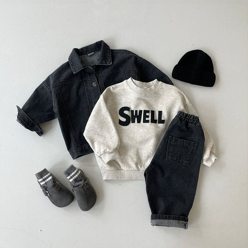 【BABY】ポケットデニムパンツ CawaKomostore
