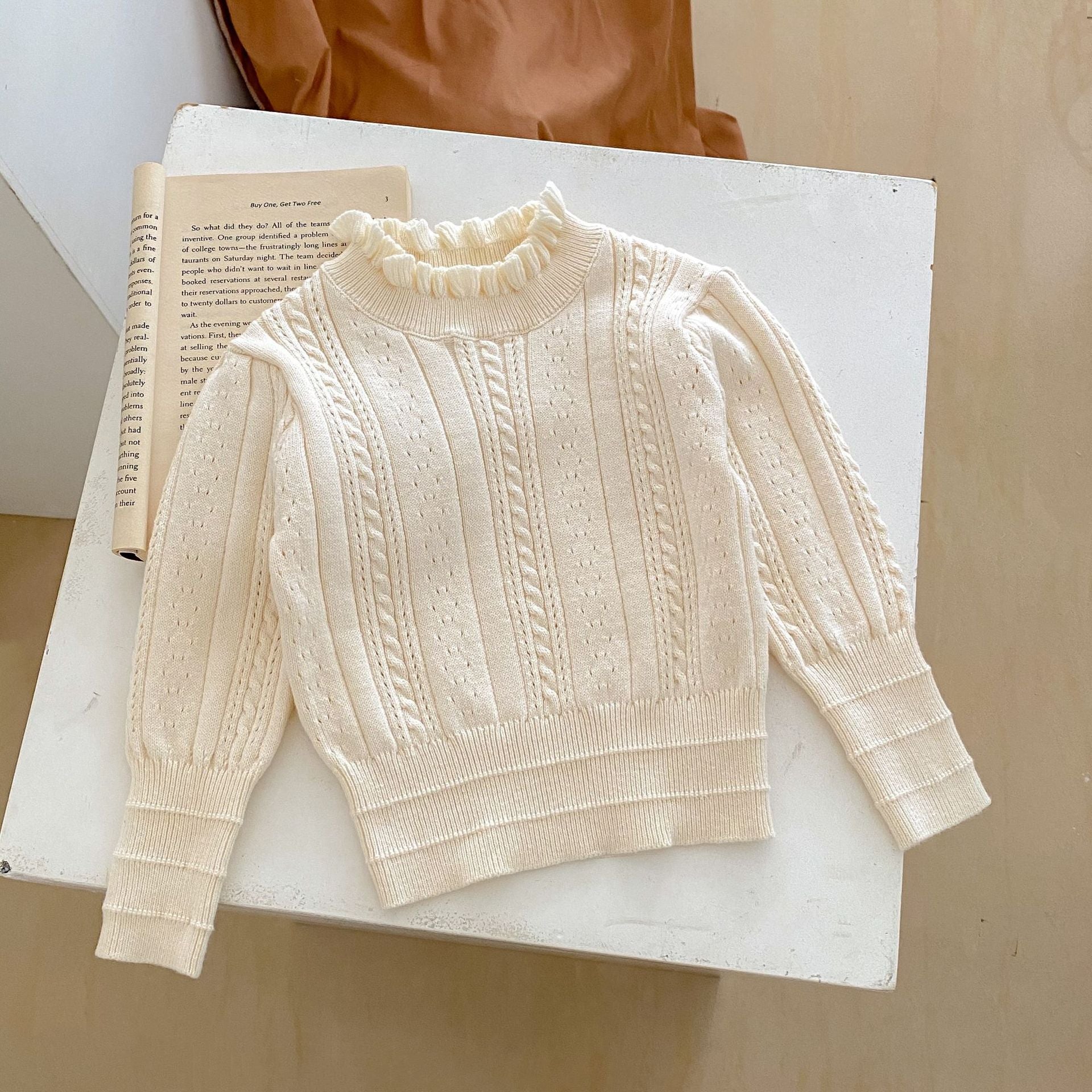 【BABY】ボリューム フリル襟 トップス CawaKomostore