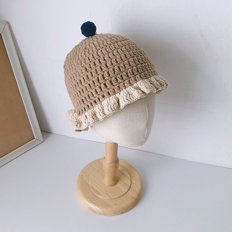 【帽子】どんぐりニット帽 (4color) CawaKomostore