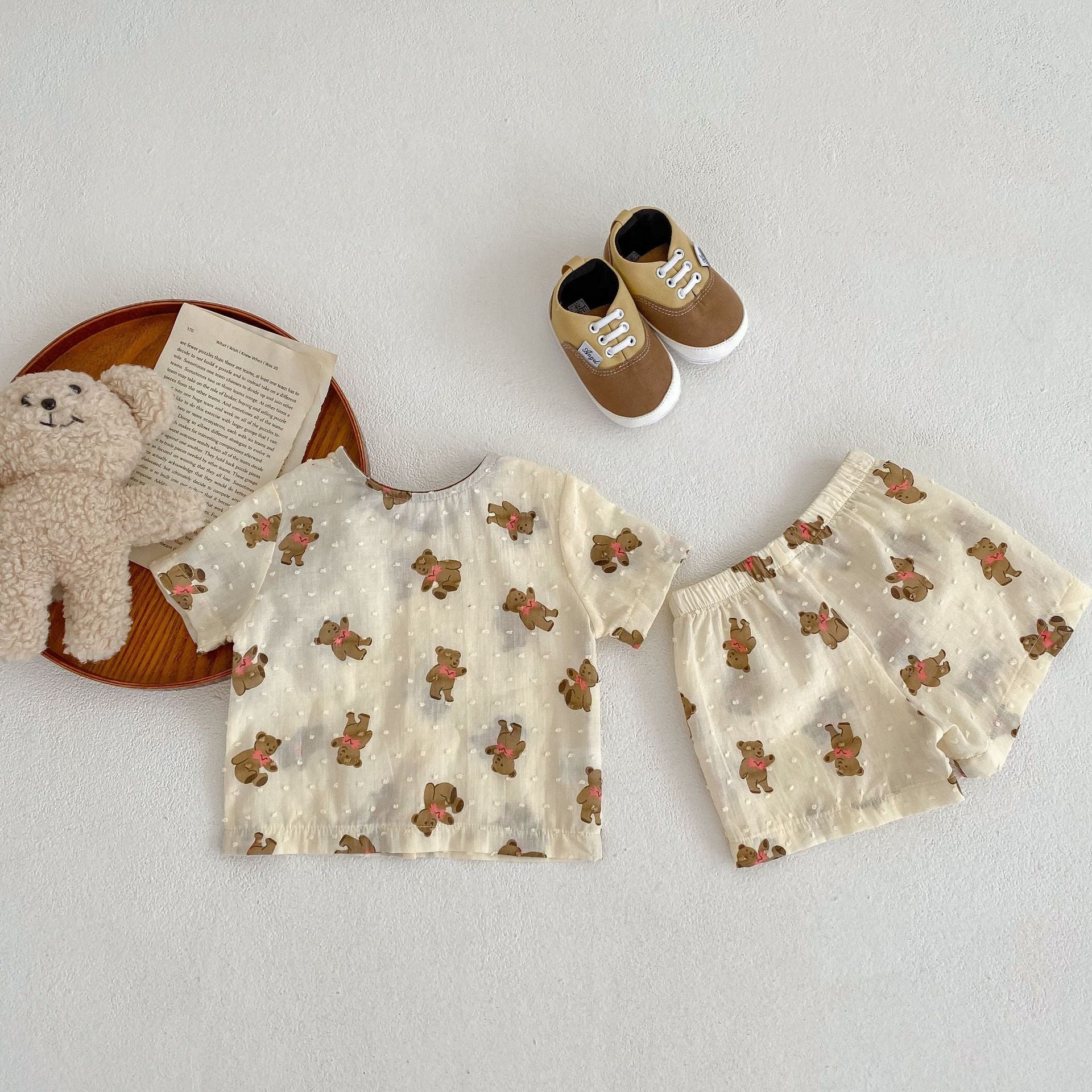 【BABY】 テディベアセットアップ CawaKomostore