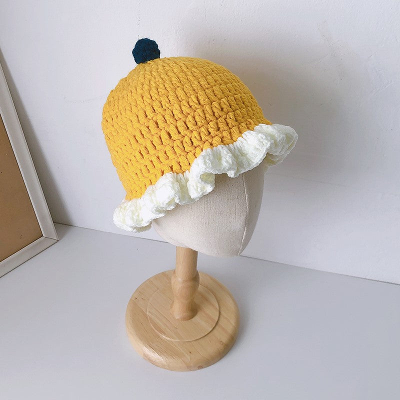 【帽子】どんぐりニット帽 (4color) CawaKomostore