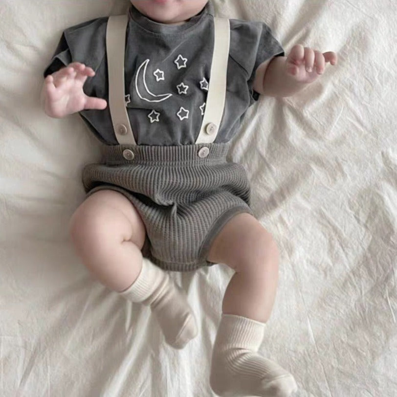 【BABY】サスペンダー付きリブブルマ CawaKomostore