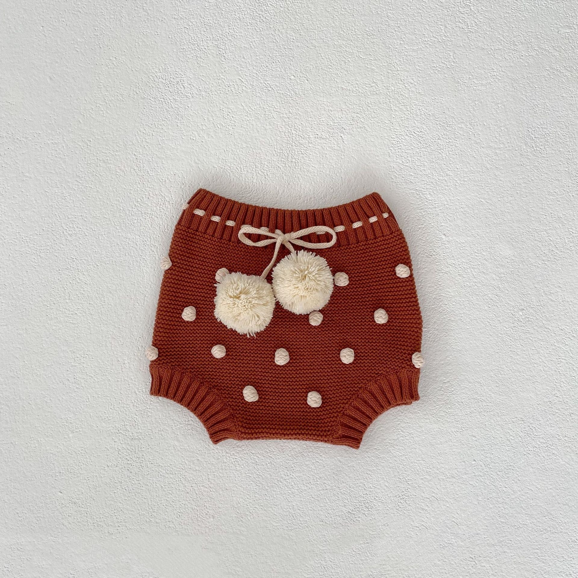 【BABY】ポンポンあずき色ブルマ CawaKomostore