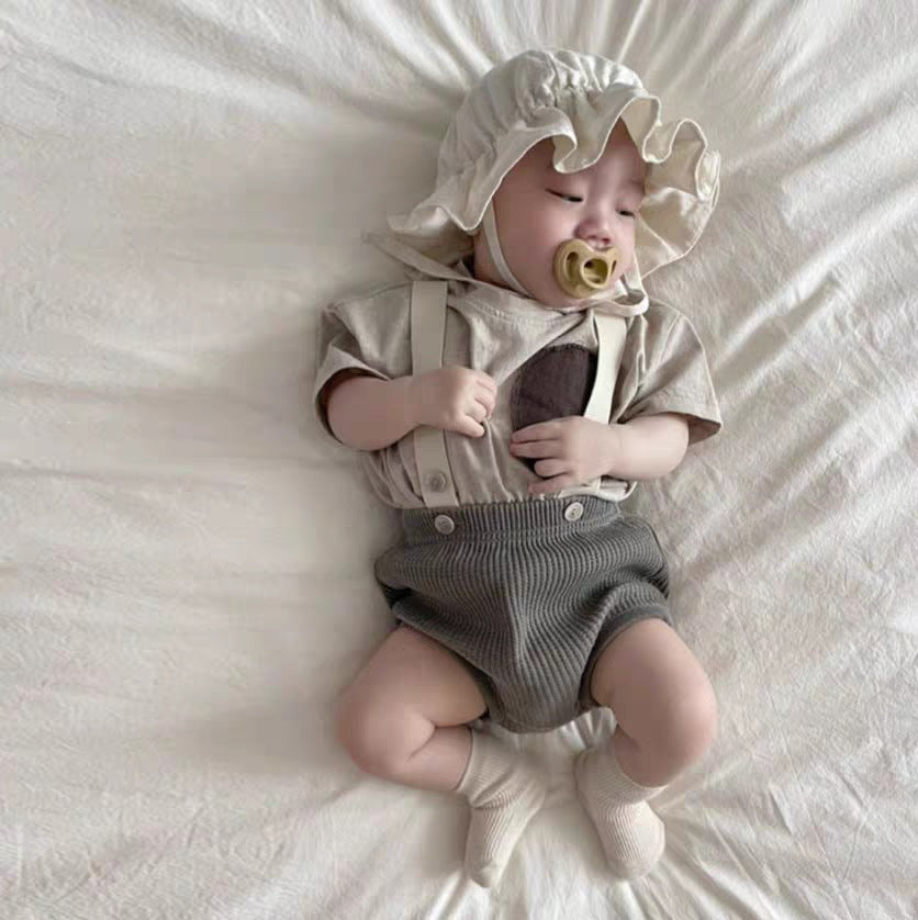 【BABY】サスペンダー付きリブブルマ CawaKomostore