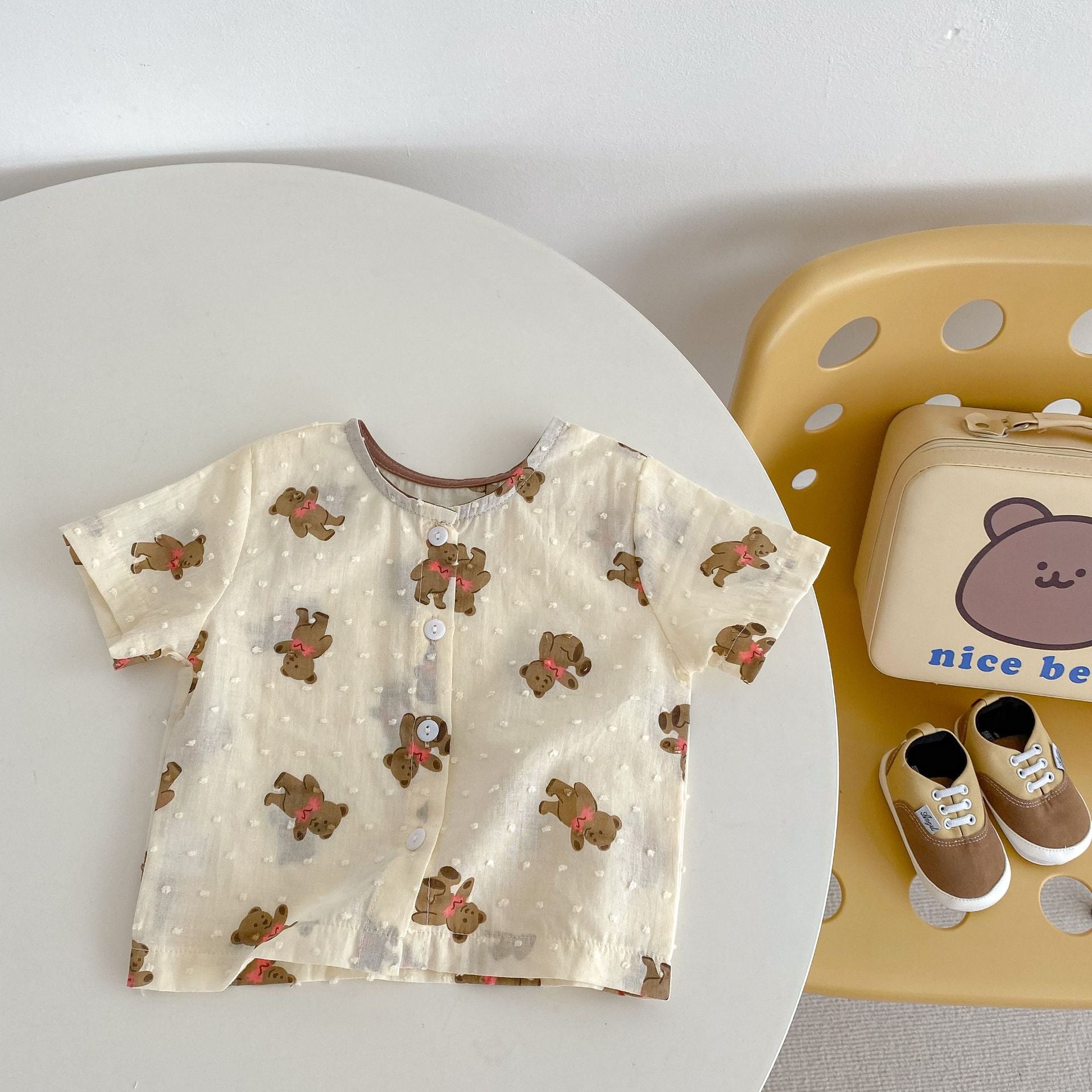 【BABY】 テディベアセットアップ CawaKomostore