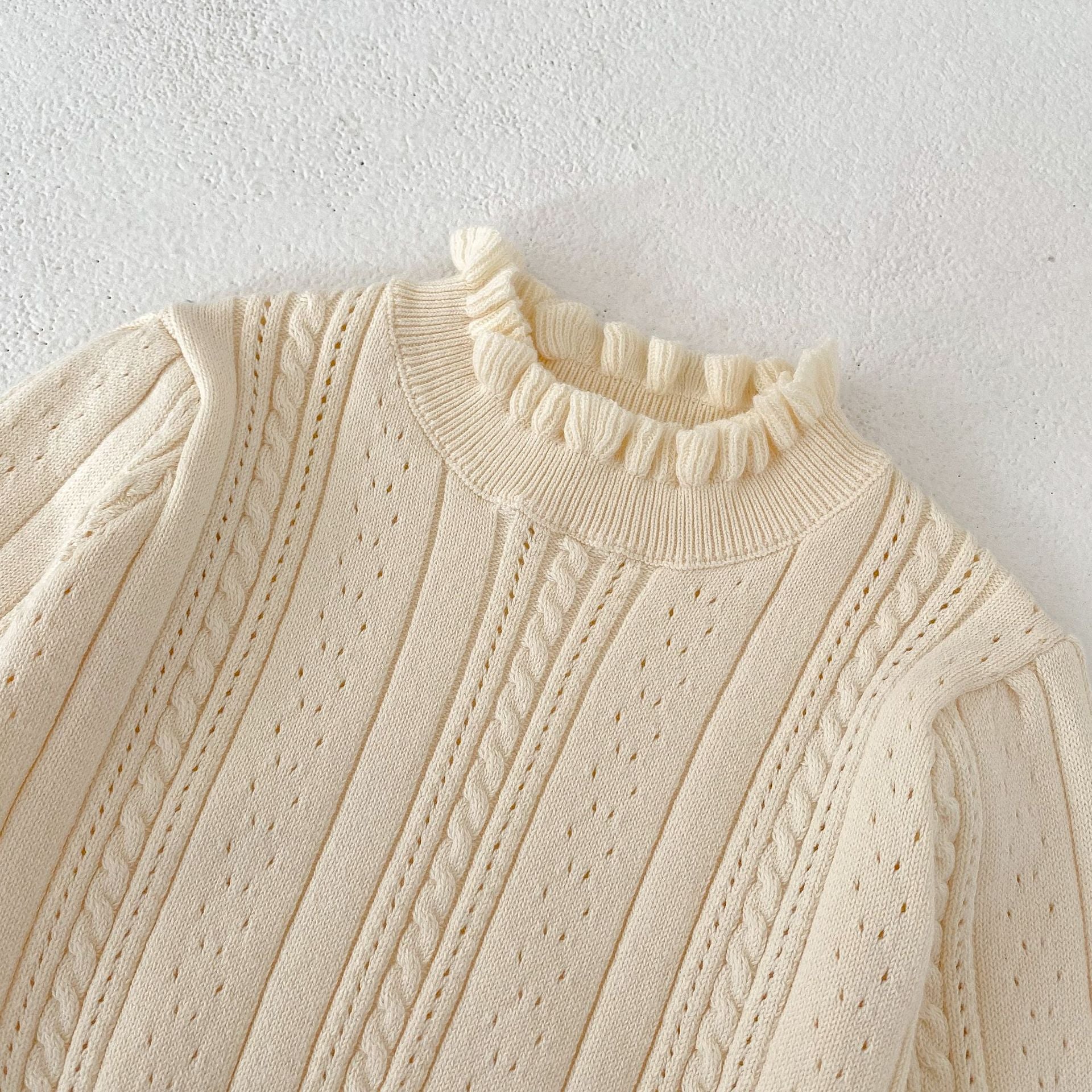 【BABY】ボリューム フリル襟 トップス CawaKomostore