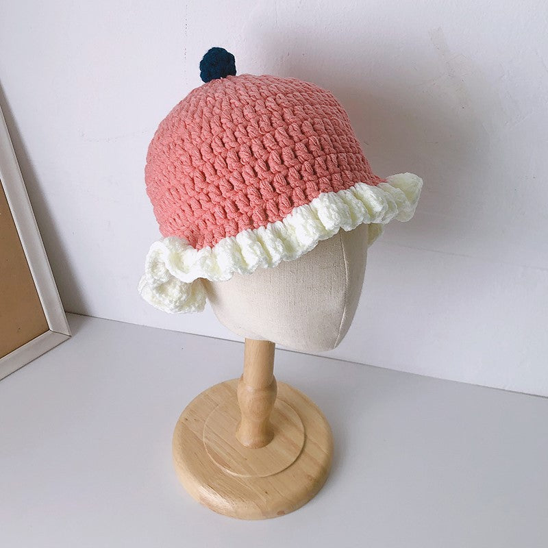 【帽子】どんぐりニット帽 (4color) CawaKomostore