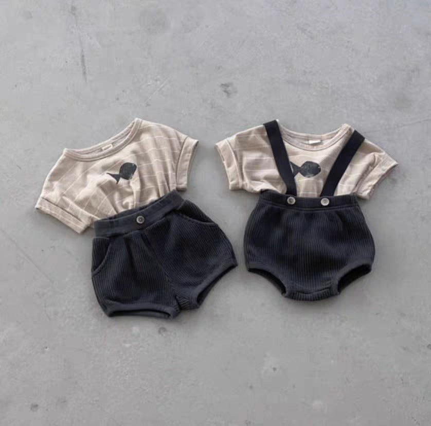 【BABY】サスペンダー付きリブブルマ CawaKomostore
