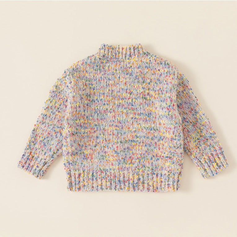 【BABY】カラフルハートニットプルオーバー CawaKomostore