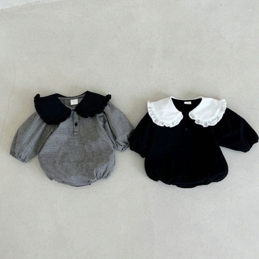 【BABY】 シックビックカラーロンパース CawaKomostore