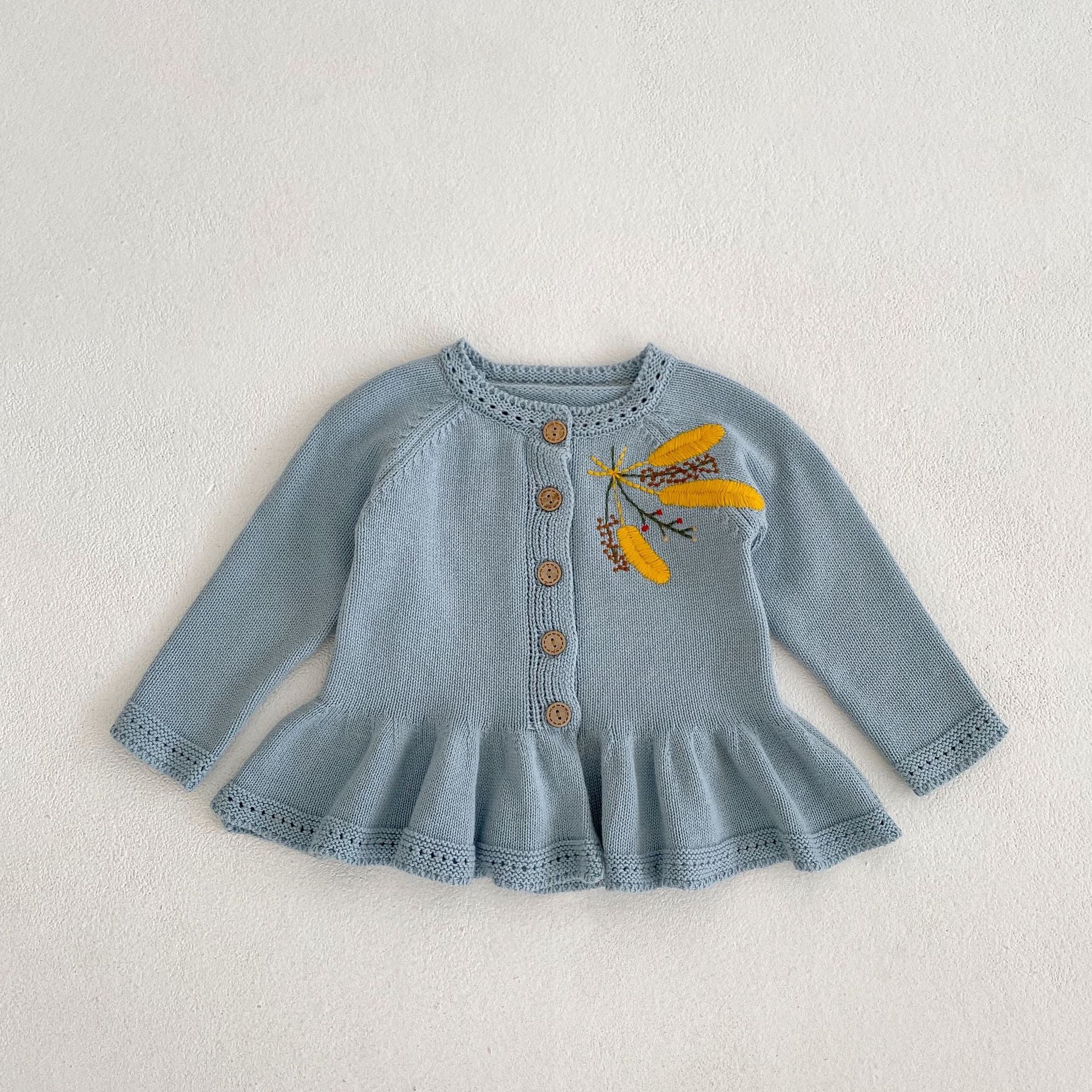 【BABY】アカシアカーディガン＋ボンネット CawaKomostore