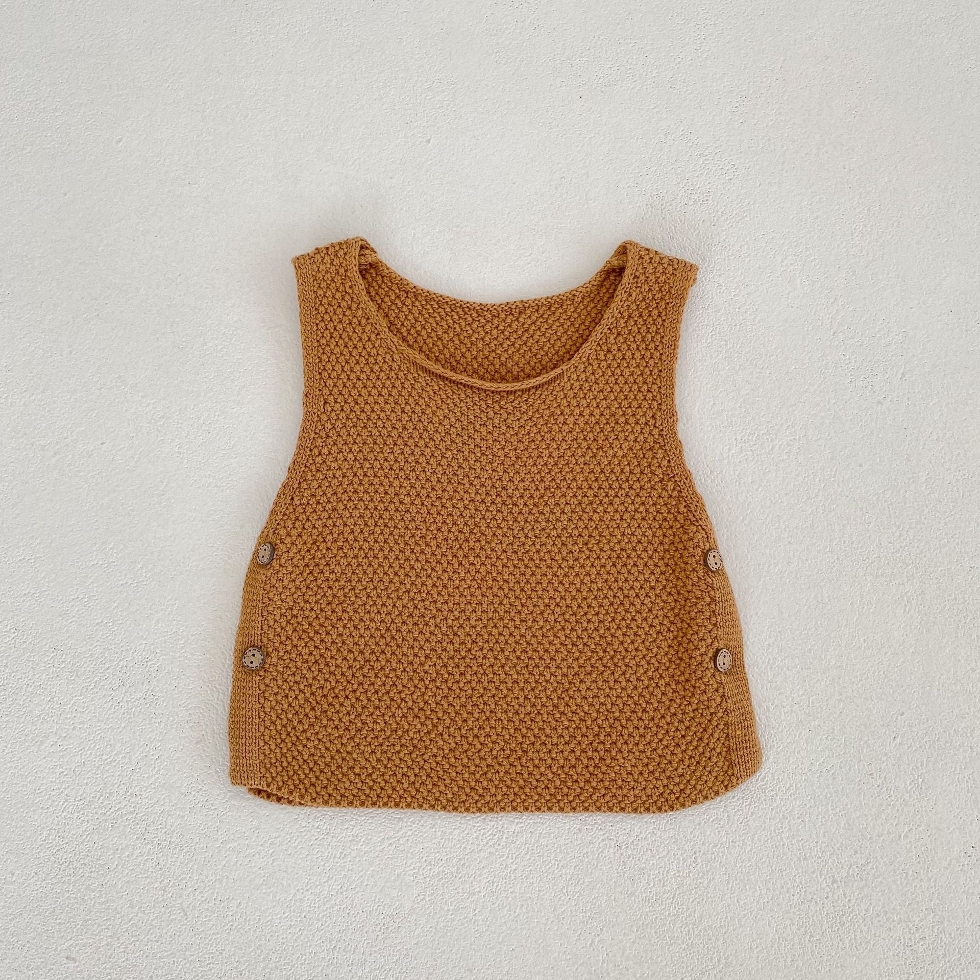 【BABY】Plain Pattern Knit Set Up CawaKomostore