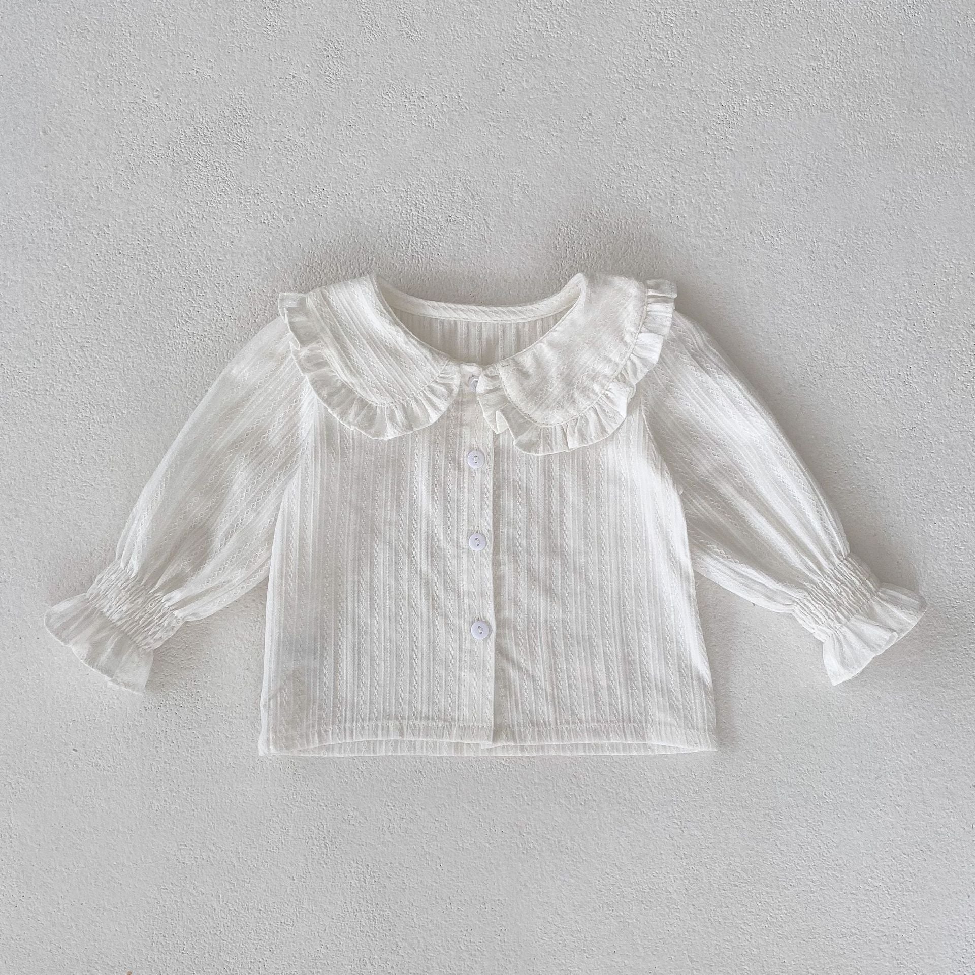【BABY】ホワイトブラウス ＆ フラワーブルマ CawaKomostore
