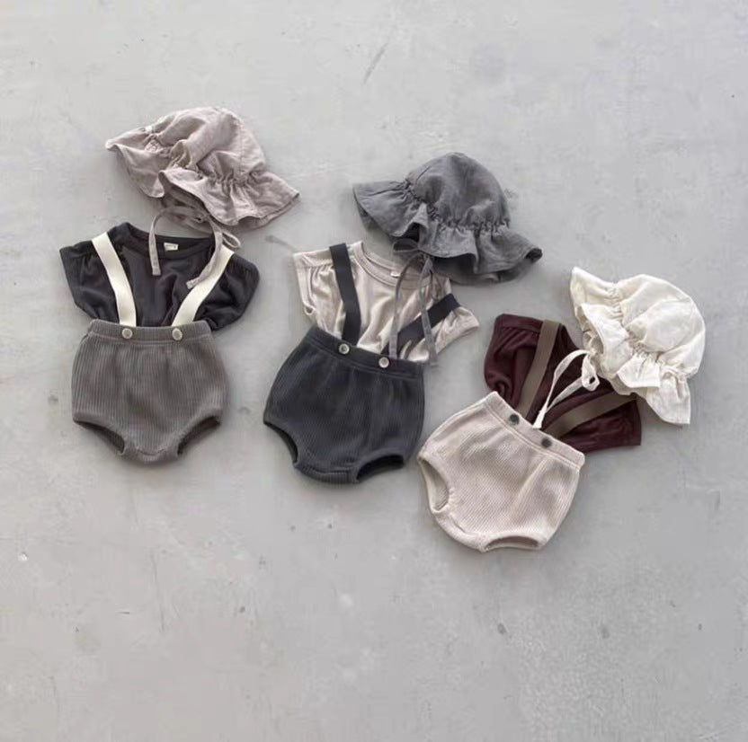 【BABY】サスペンダー付きリブブルマ CawaKomostore