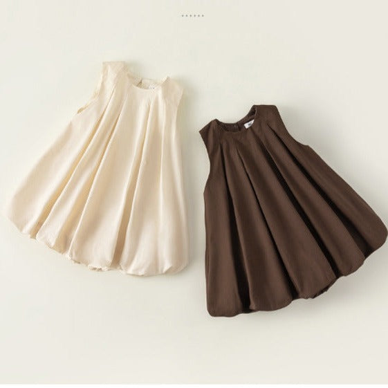 【GIRL】プリーツバルーンワンピース CawaKomostore