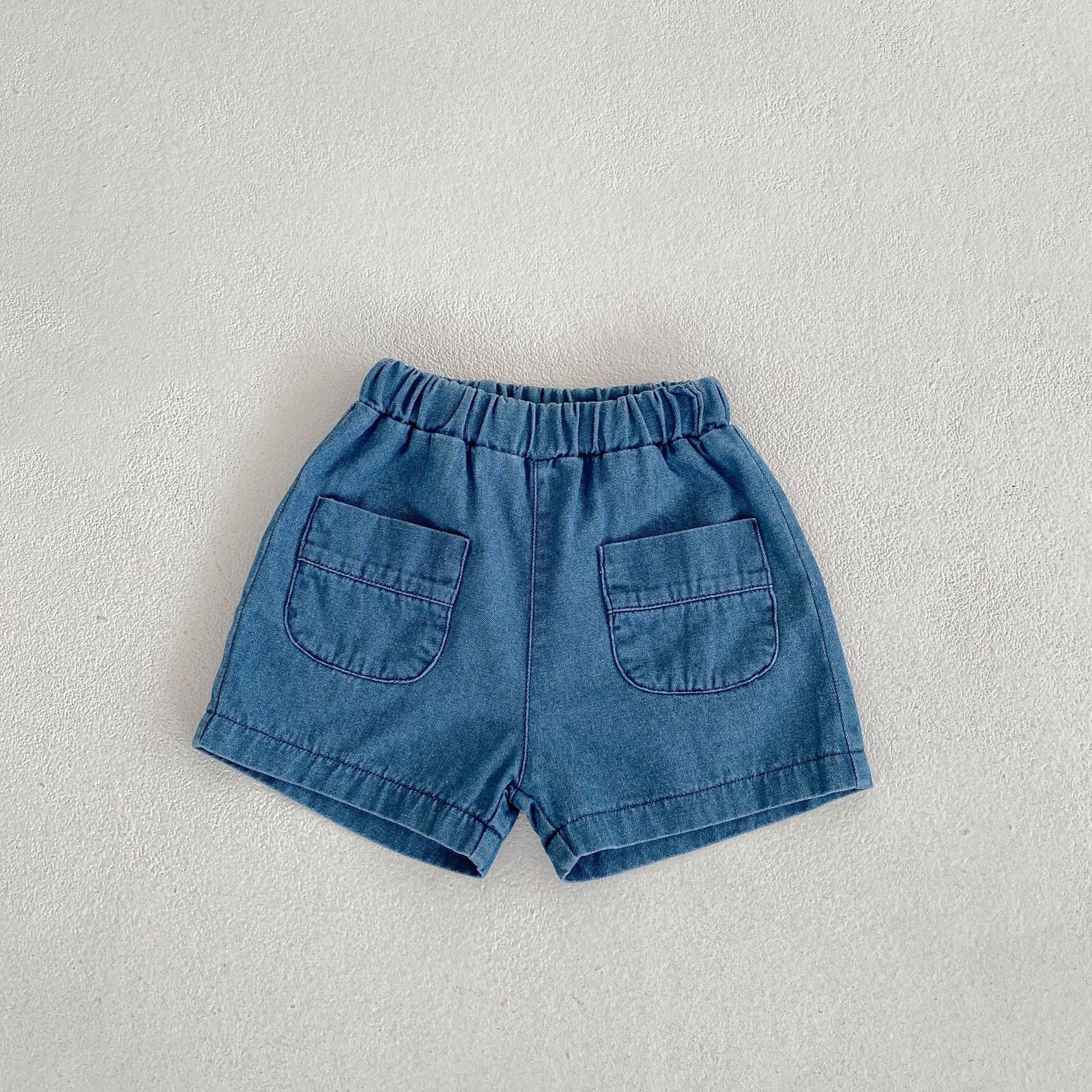 【BABY】4pockets ショートデニムセットアップ CawaKomostore