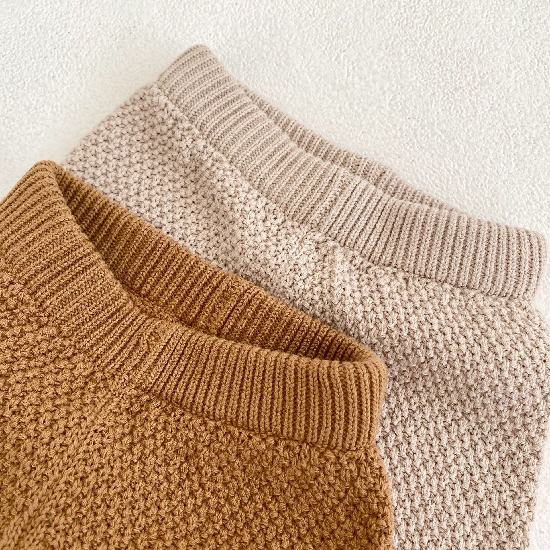 【BABY】Plain Pattern Knit Set Up CawaKomostore