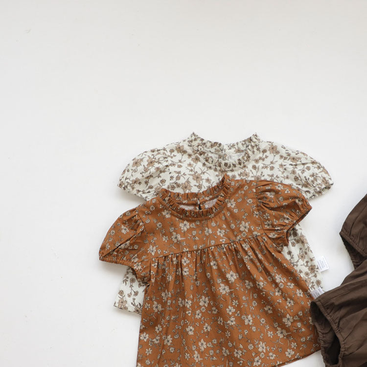 【BABY】小花柄コットン柄セットアップ CawaKomostore