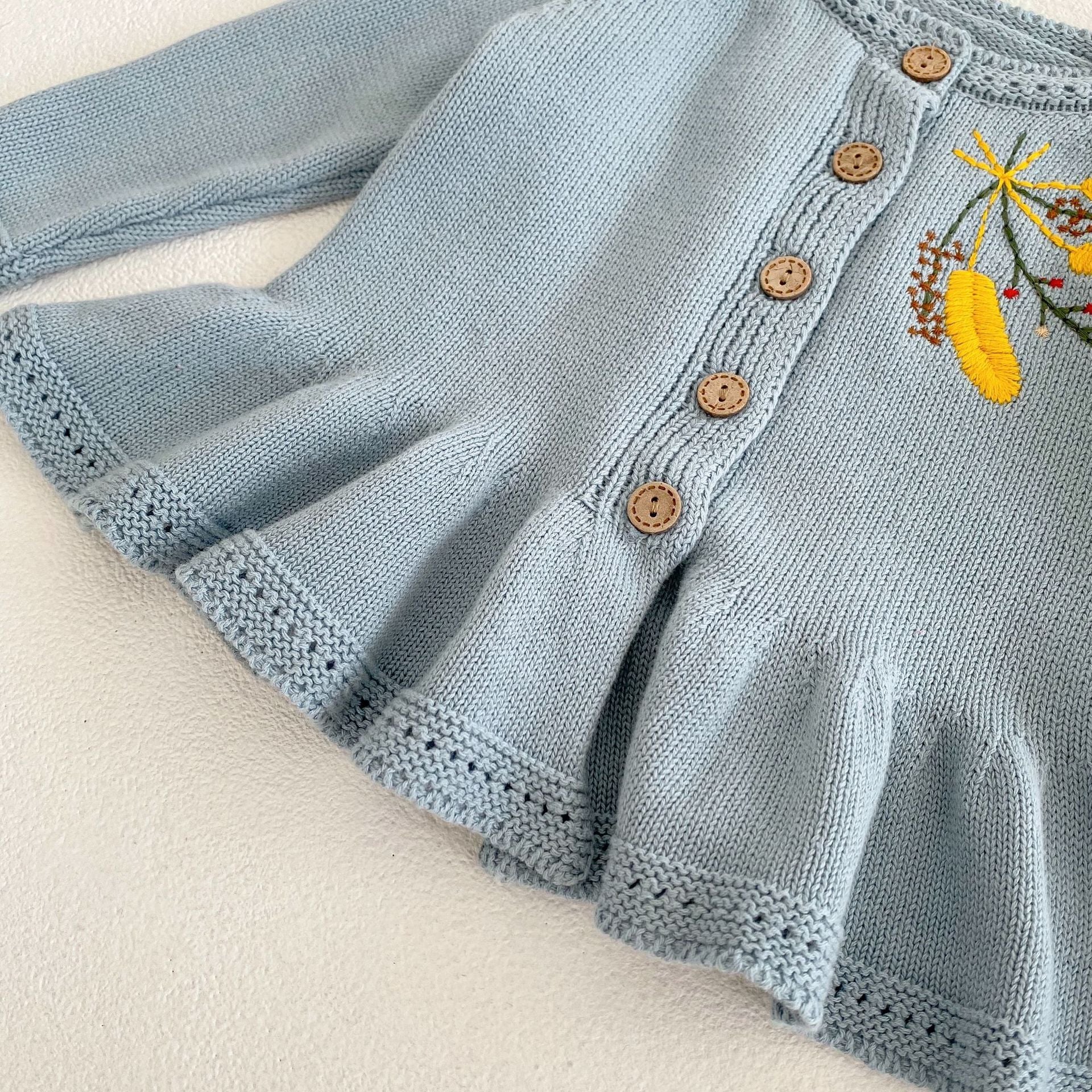 【BABY】アカシアカーディガン＋ボンネット CawaKomostore