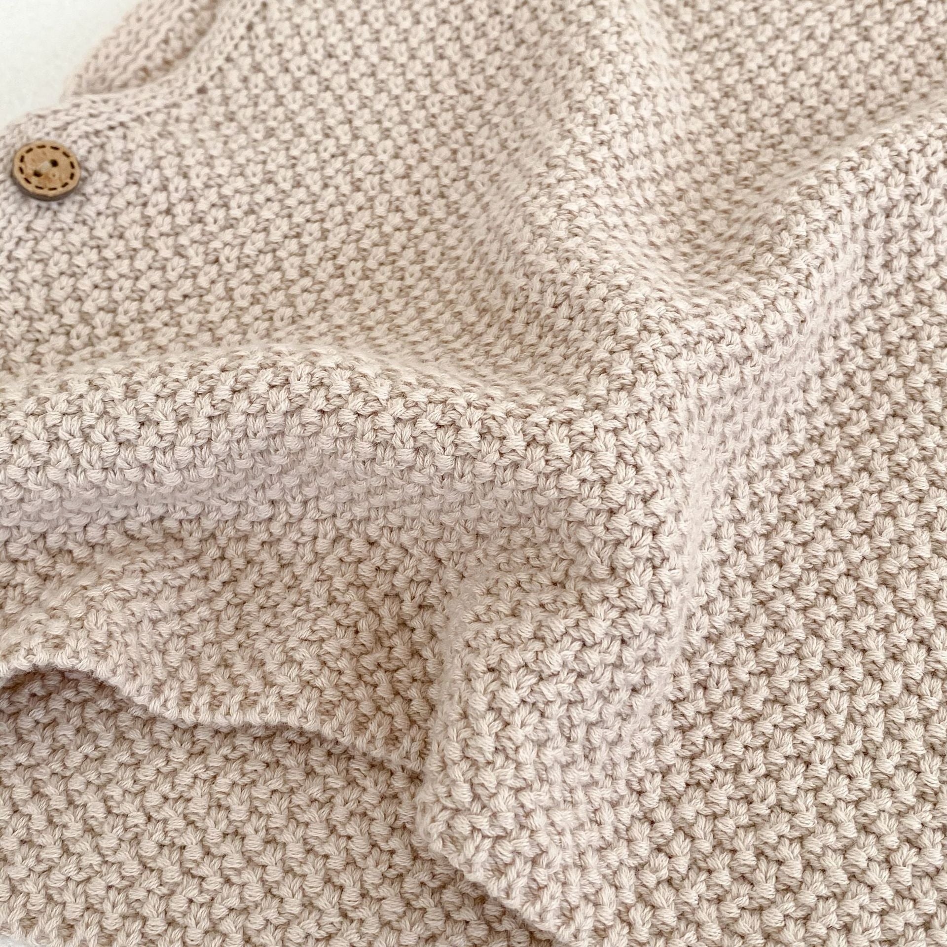 【BABY】Plain Pattern Knit Set Up CawaKomostore