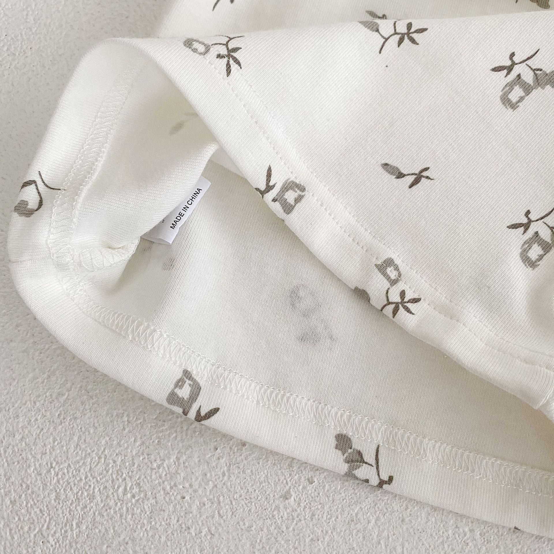 【BABY】フリル 2style ロングティ Plain / Flower CawaKomostore