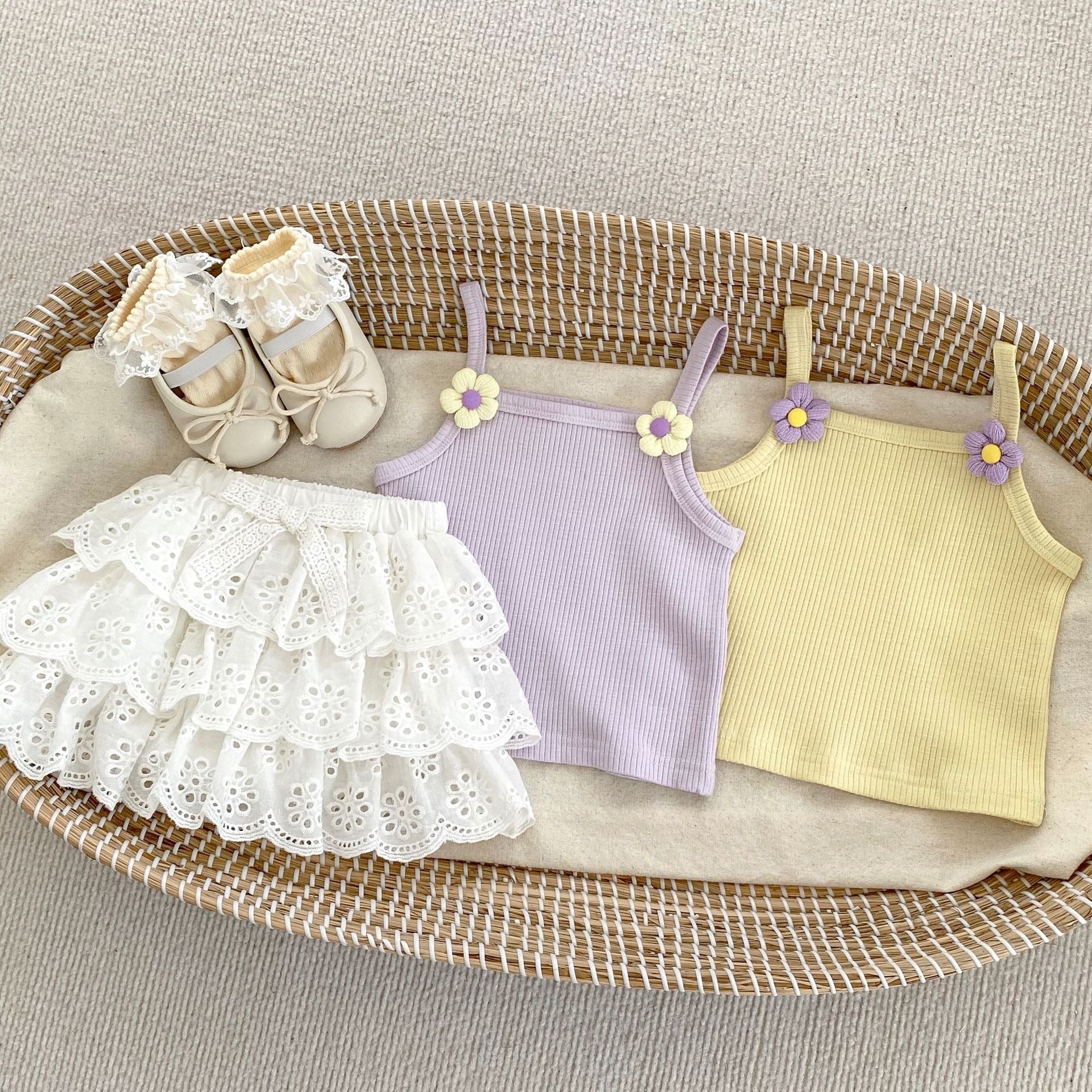 【BABY】 リブキャミソールトップス CawaKomostore