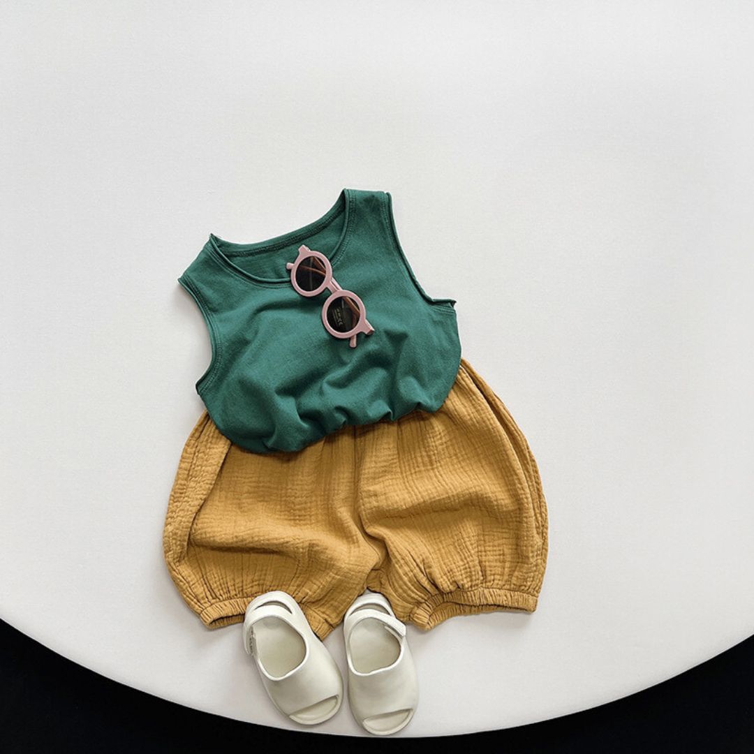 【BABY】ガーゼショートパンツ / 8colors CawaKomostore