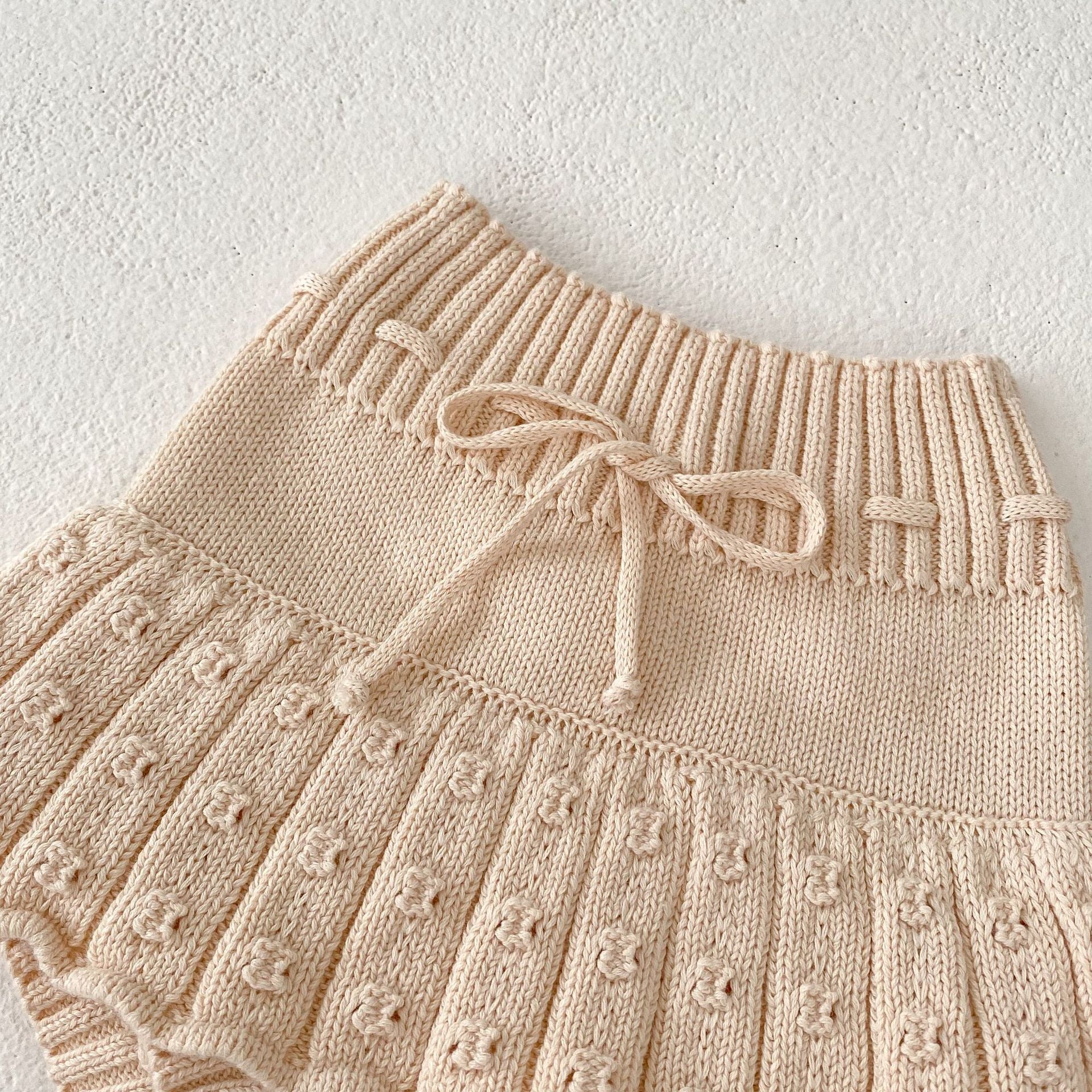 【BABY】ストライプカーディガン＆フリルブルマ　 CawaKomostore