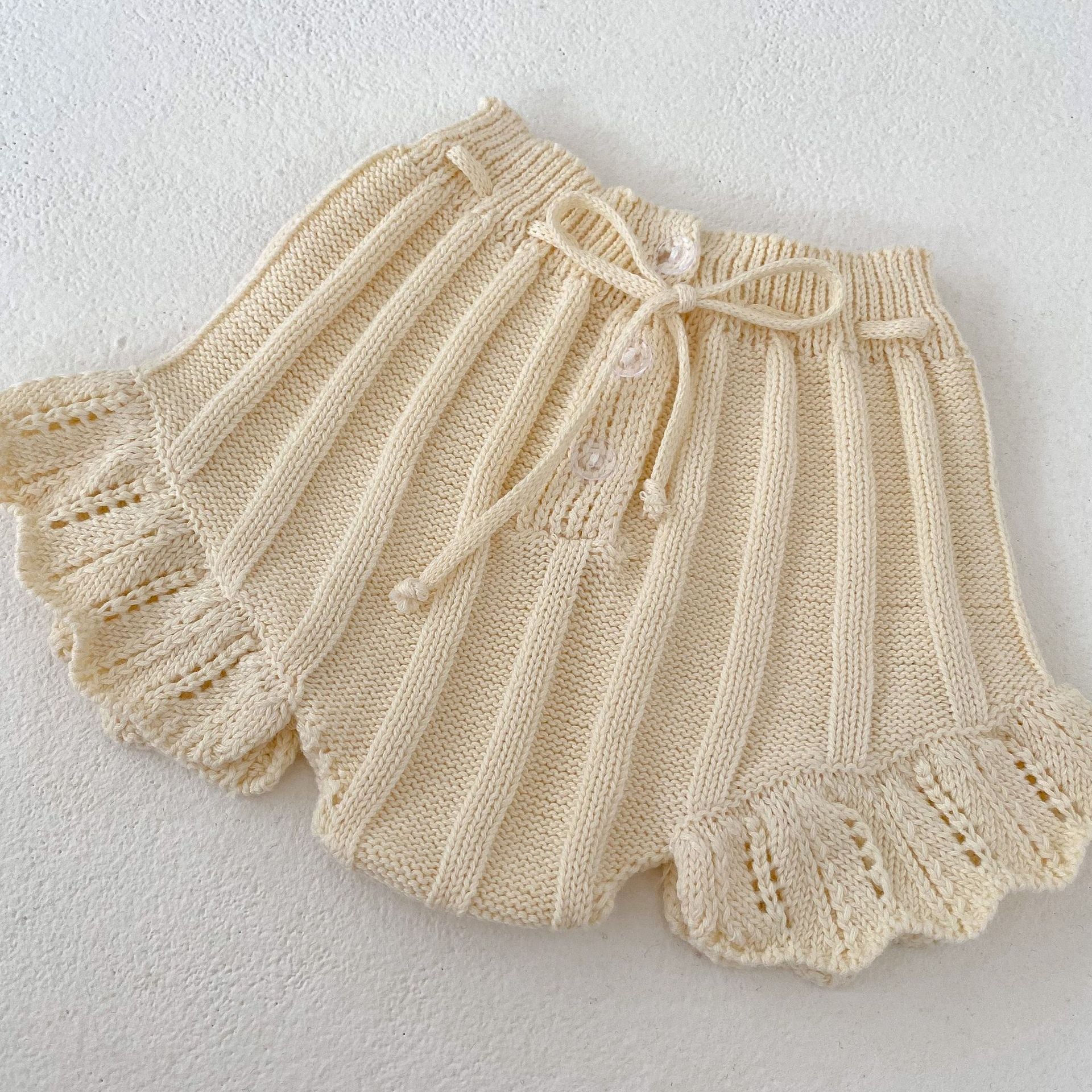 【BABY】オフホワイトストライプブルマ CawaKomostore