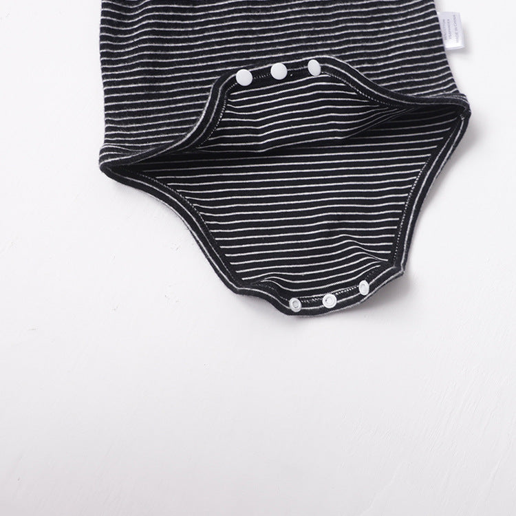 【BABY】シンプル無地・ボーダー　ロンパース / ボトムス/帽子 CawaKomostore