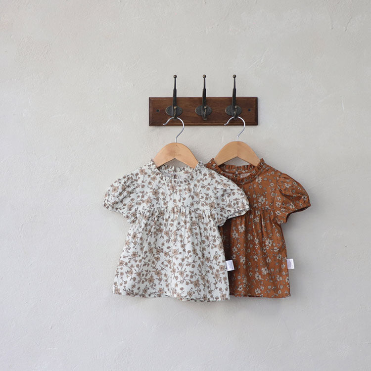 【BABY】小花柄コットン柄セットアップ CawaKomostore