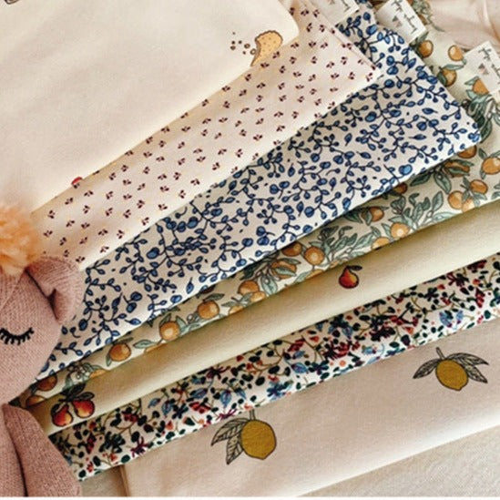 【BABY】総柄デザイン半袖肌着ロンパース 8style CawaKomostore